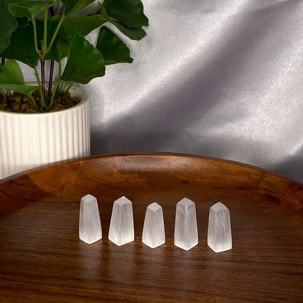 Selenite (Satin Spar) Mini Towers