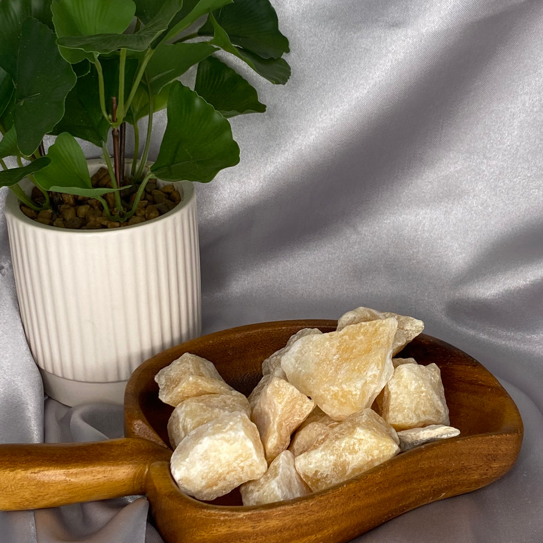 Orange Calcite Raw