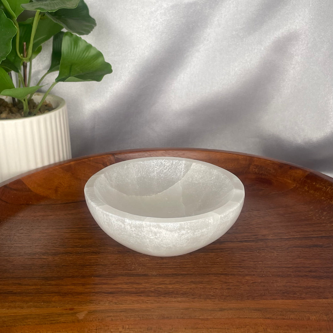 Selenite (Satin Spar) Bowl