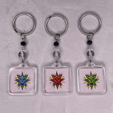 Load image into Gallery viewer, Insane Clown Posse Keyrings (Bang! Pow! Boom!)
