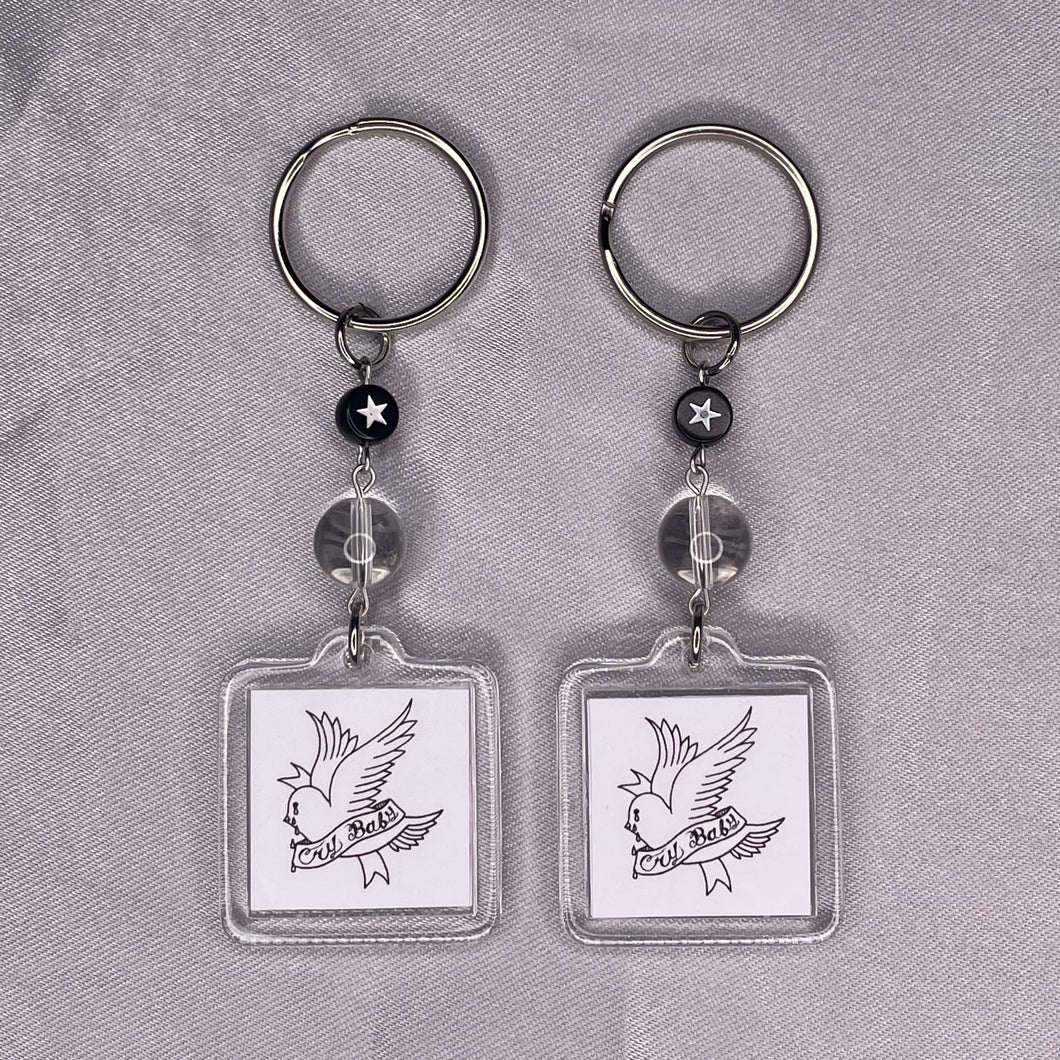 Lil Peep Keyrings (Crybaby)