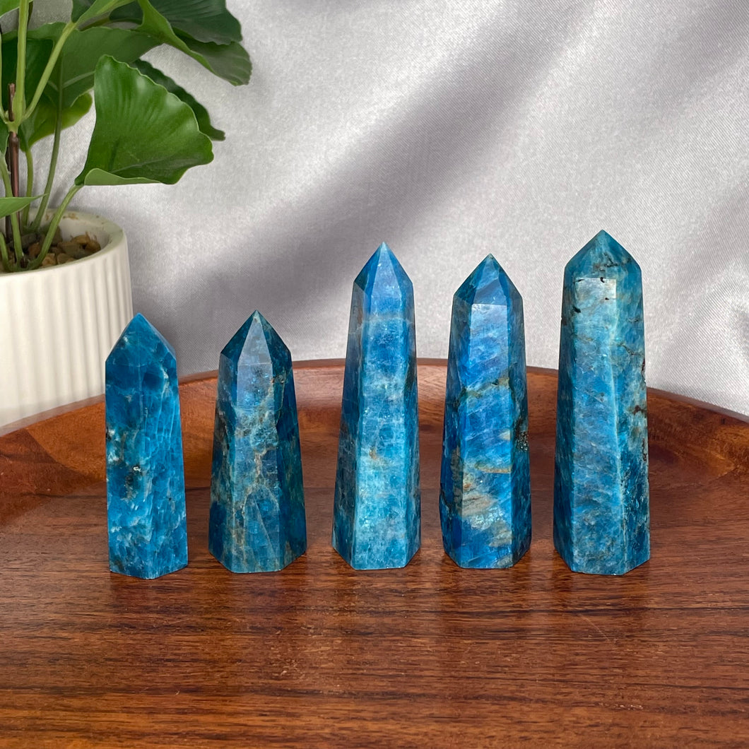 Blue Apatite Towers