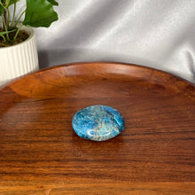 Load image into Gallery viewer, Blue Apatite Palm Stones
