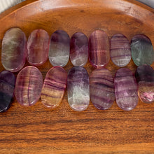 Load image into Gallery viewer, Candy Fluorite Palm Stones
