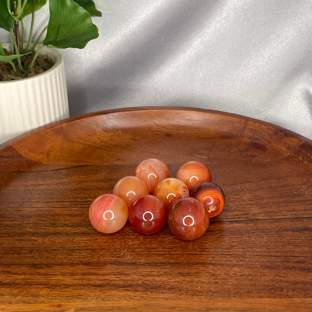 Carnelian Mini Spheres