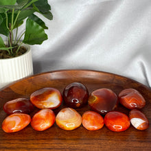 Load image into Gallery viewer, Carnelian Palm Stones
