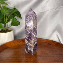 Load image into Gallery viewer, Chevron Amethyst XL Towers
