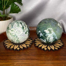 Load image into Gallery viewer, Moss Agate Spheres
