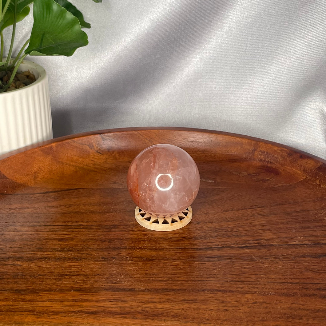 Fire Quartz Sphere