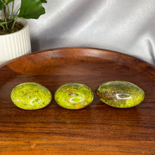 Load image into Gallery viewer, Green Opal Palm Stones
