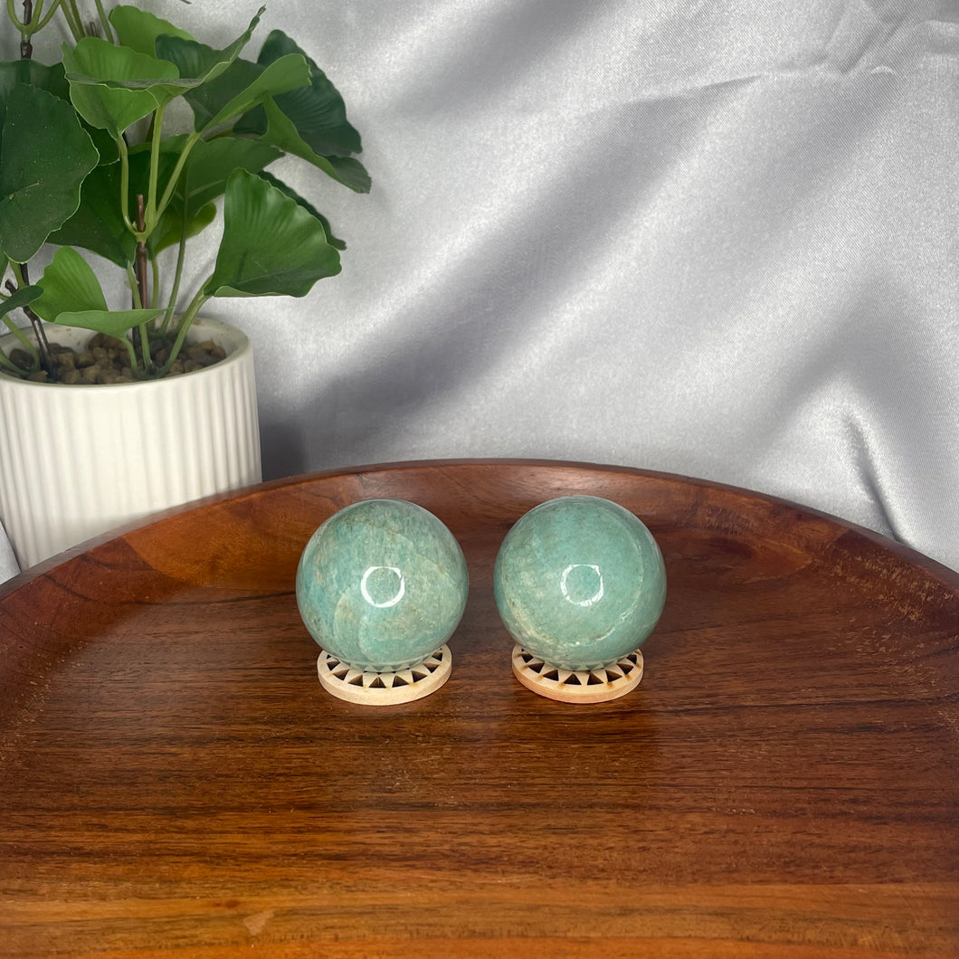 Amazonite Spheres