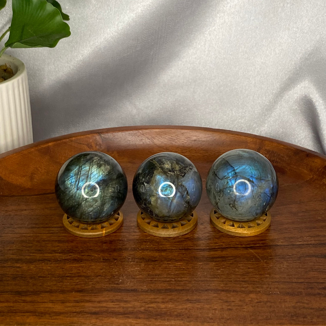 Labradorite Spheres