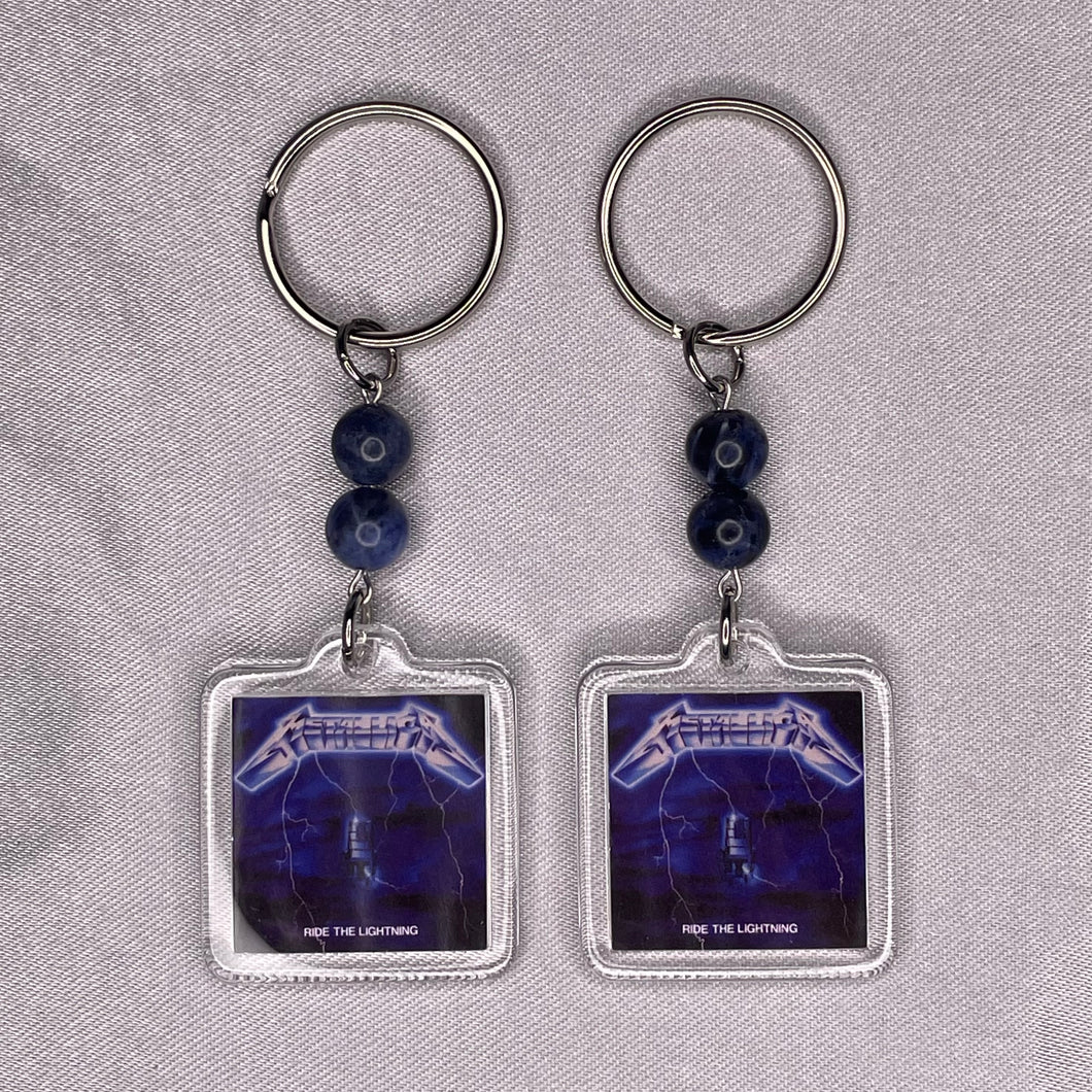 Metallica Keyrings (Ride the Lightning)