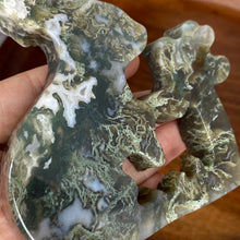 Load image into Gallery viewer, Moss Agate Rabbit
