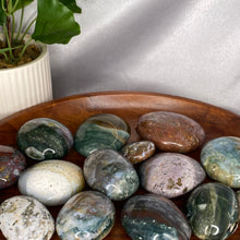 Load image into Gallery viewer, Ocean Jasper Palm Stones
