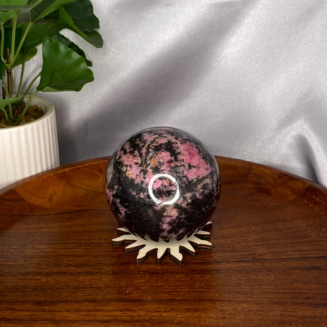 Rhodonite Sphere