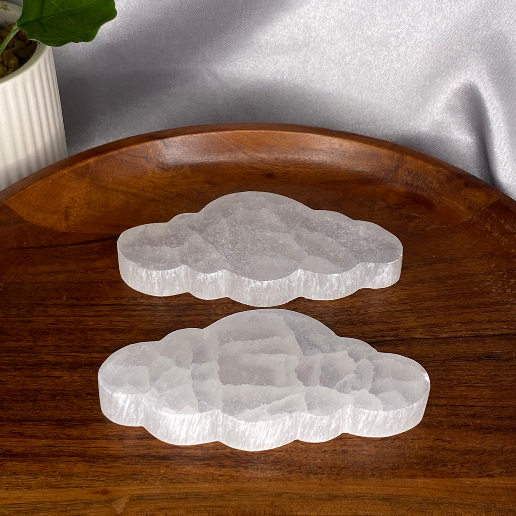 Selenite (Satin Spar) Clouds