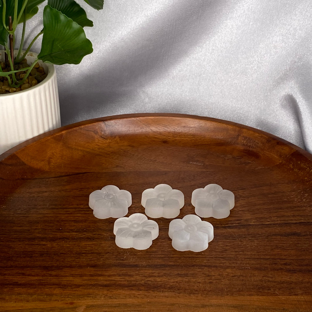 Selenite (Satin Spar) Flowers