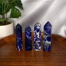 Load image into Gallery viewer, UV Reactive Sodalite Towers
