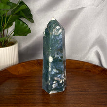 Load image into Gallery viewer, Moss Agate XL Towers
