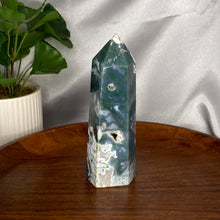 Load image into Gallery viewer, Moss Agate XL Towers
