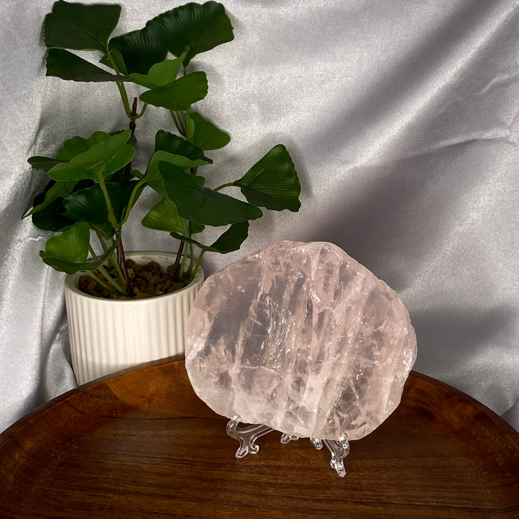 Rose Quartz Slab (Chipped)