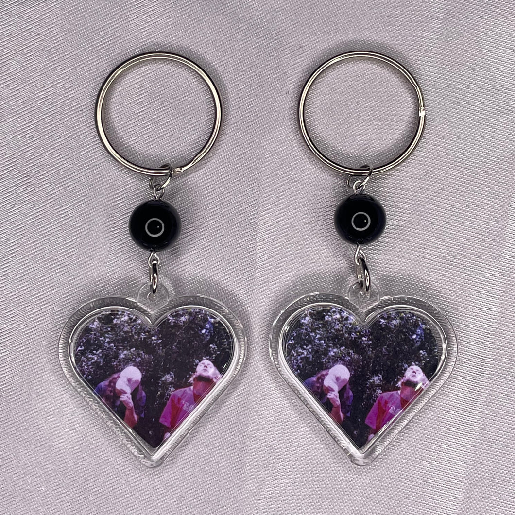 $uicideboy$ Heart Keyrings (High Tide in the Snake's Nest)