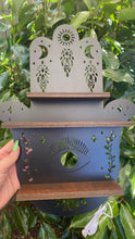 Load image into Gallery viewer, Hamsa Wooden LED Display Shelf
